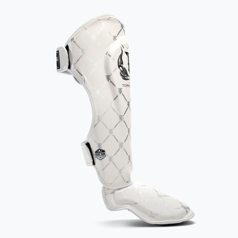 Blauzdų ir pėdų apsaugos Top King Chain white/silver 2