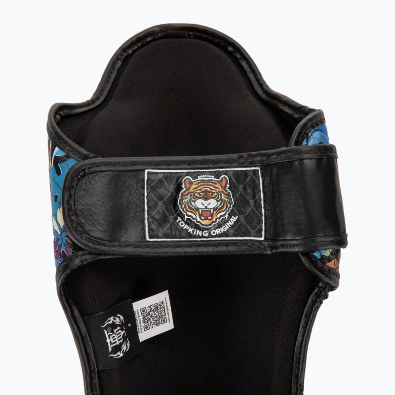 Blauzdų ir pėdų apsaugos Top King Wild Tiger King black 6