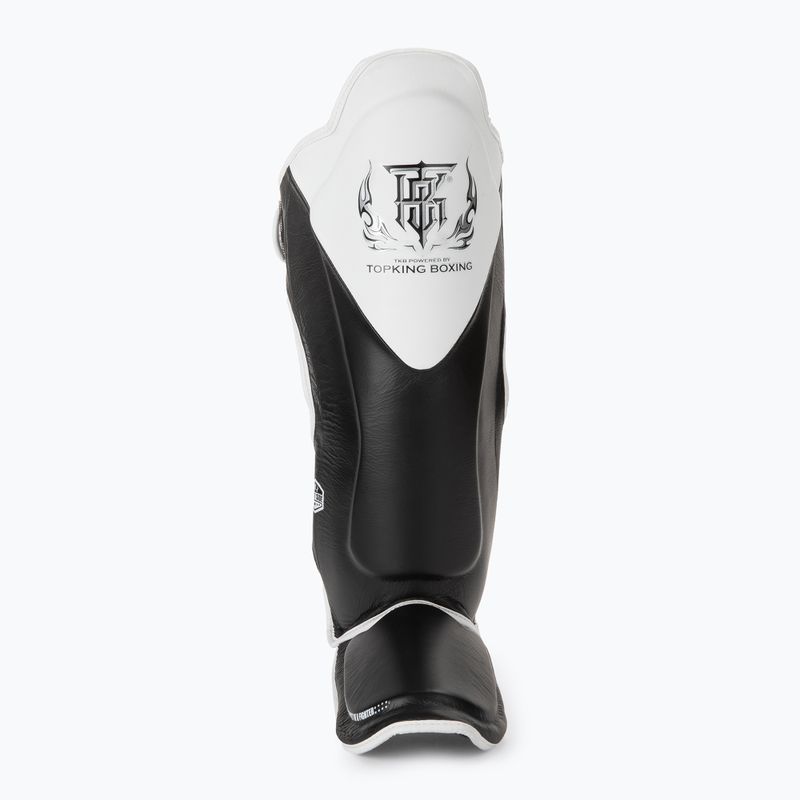 Blauzdų ir pėdų apsaugos Top King Shin Guards Blend black/white 3