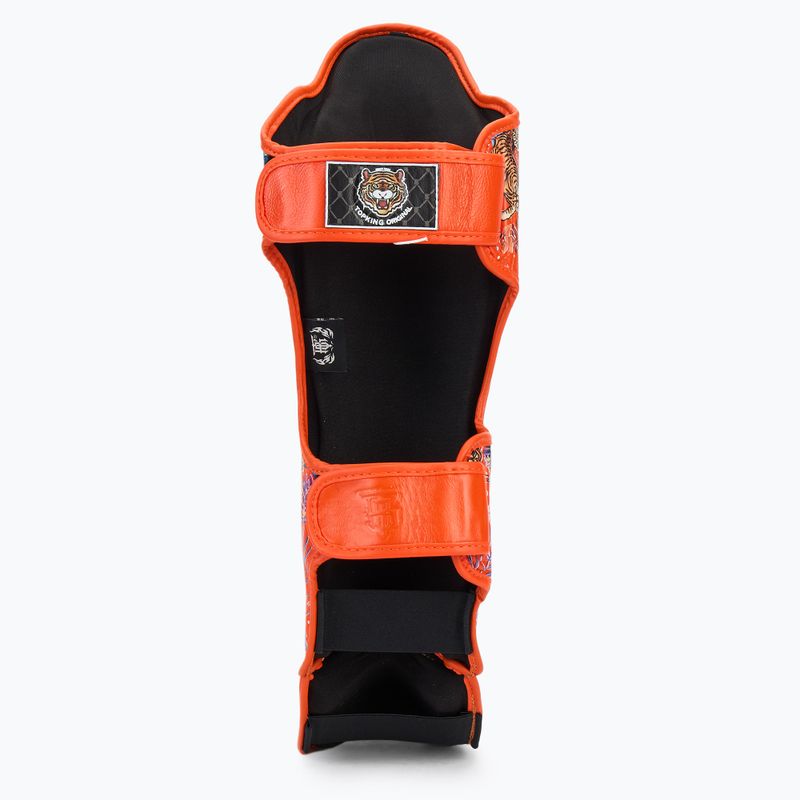 Blauzdų ir pėdų apsaugos Top King Wild Tiger King orange 5