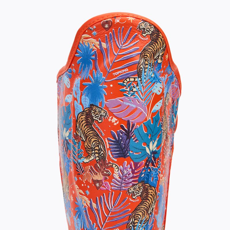Blauzdų ir pėdų apsaugos Top King Wild Tiger King orange 6