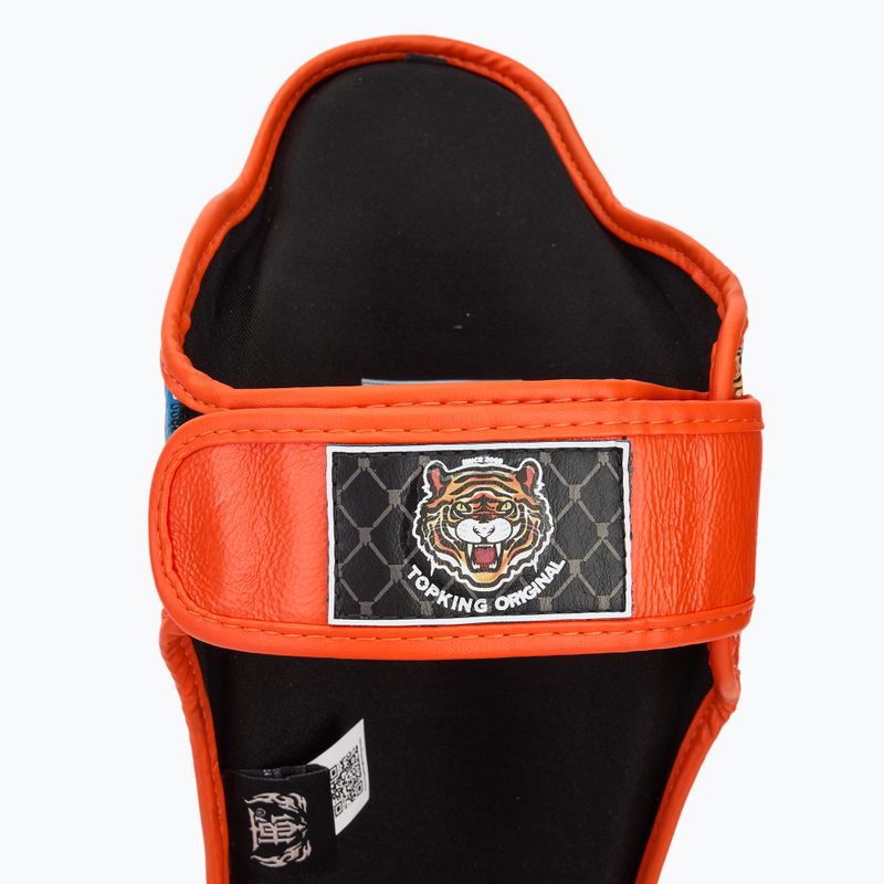Blauzdų ir pėdų apsaugos Top King Wild Tiger King orange 7