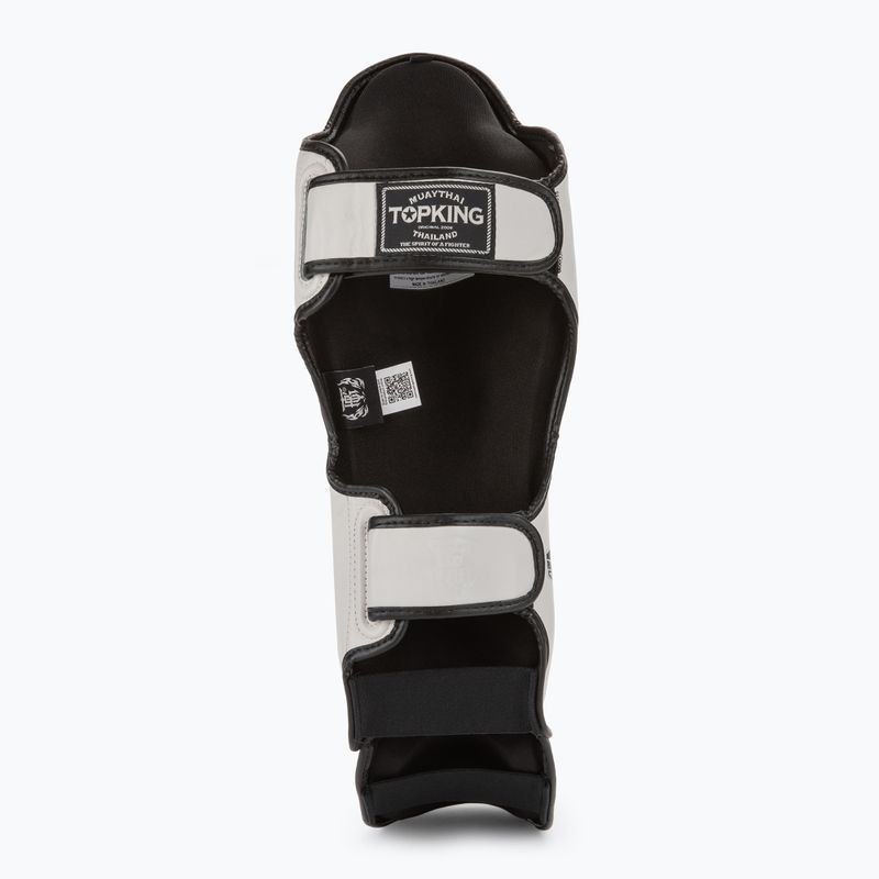Blauzdų ir pėdų apsaugos Top King Shin Guards Blend white/black 4