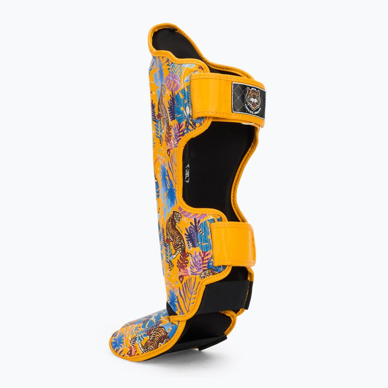 Blauzdų ir pėdų apsaugos Top King Wild Tiger King yellow 3