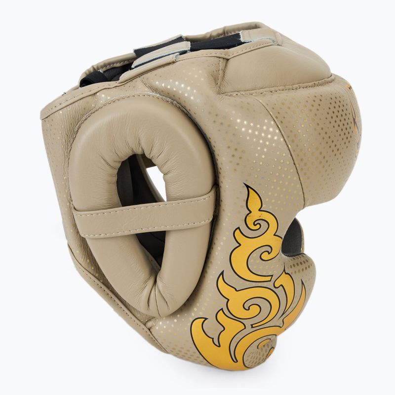 Bokso šalmas Top King Kanok beige 2
