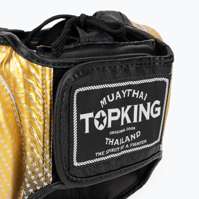 Bokso šalmas Top King Super Star gold 5