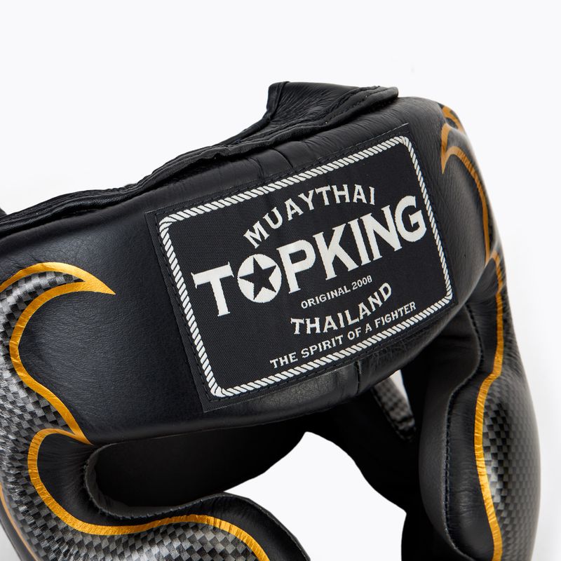 Bokso šalmas Top King Empower black/silver 4