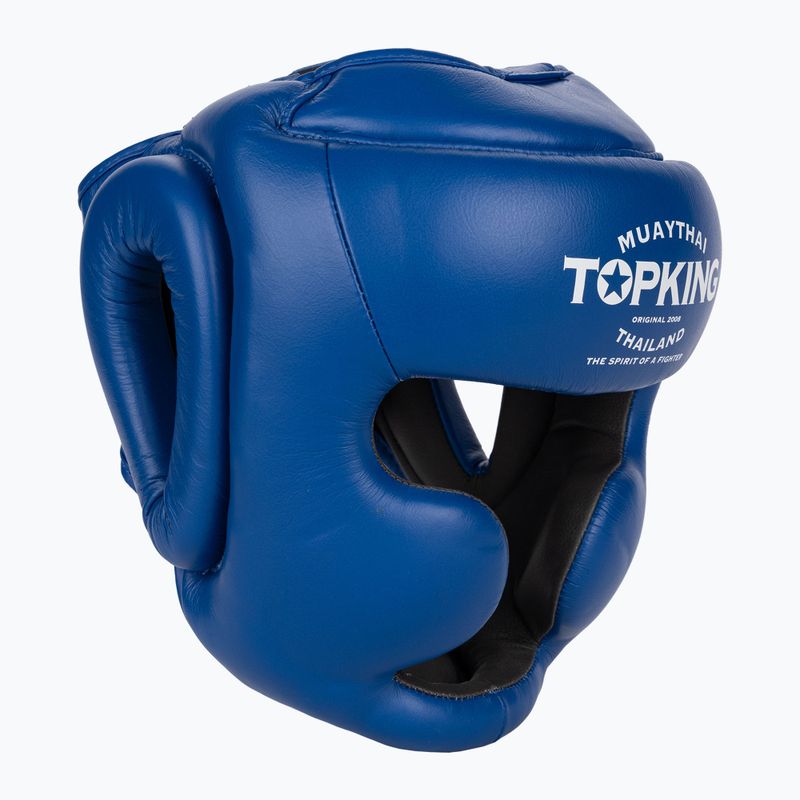 Bokso šalmas Top King Full Coverage blue