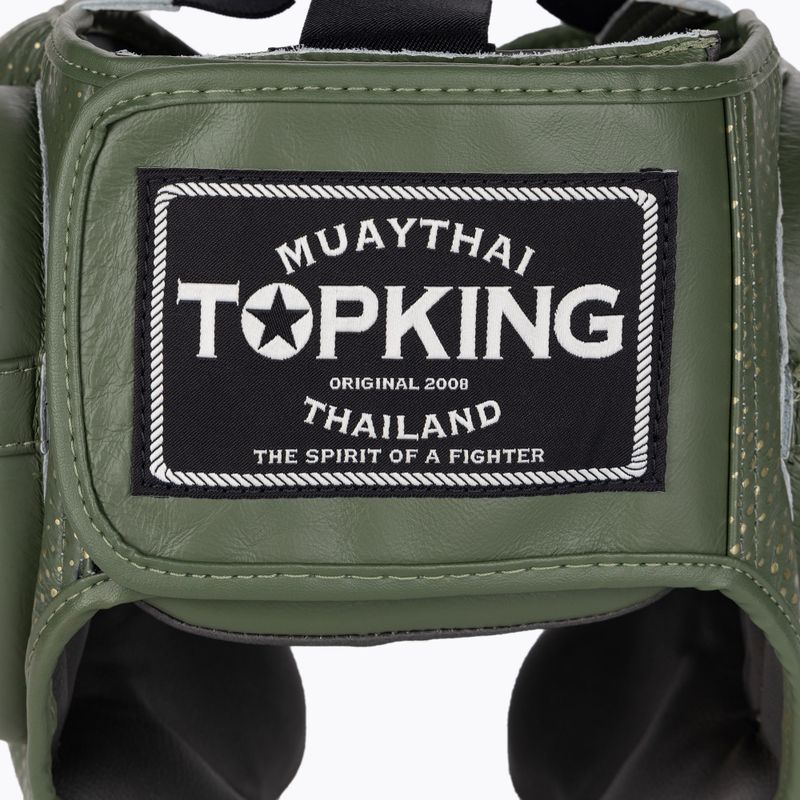 Bokso šalmas Top King Kanok khaki 5