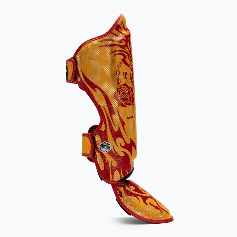 Blauzdų ir pėdų apsaugos Top King Dragon yellow 2