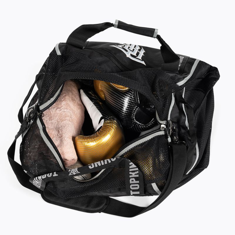Treniruočių krepšys Top King Gym black/grey 4