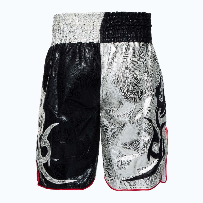 Treniruočių šortai Top King Kickboxing black/white 2