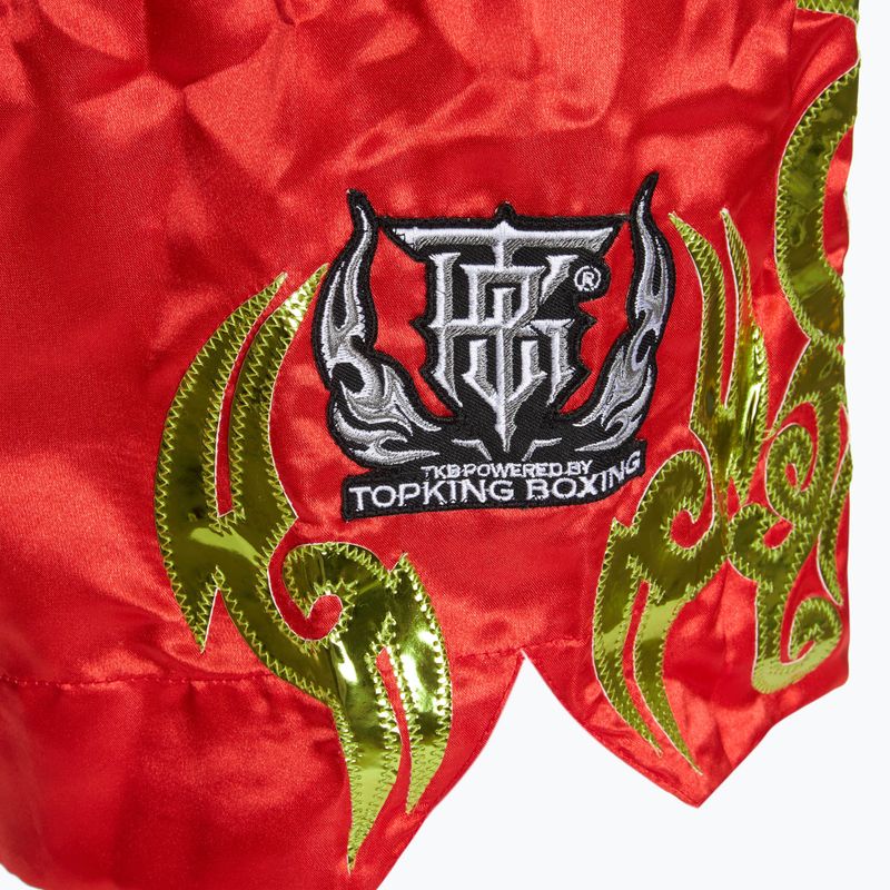Treniruočių šortai Top King Kickboxing red 4