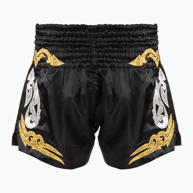 Treniruočių šortai Top King Thai Boxing black/gold 2