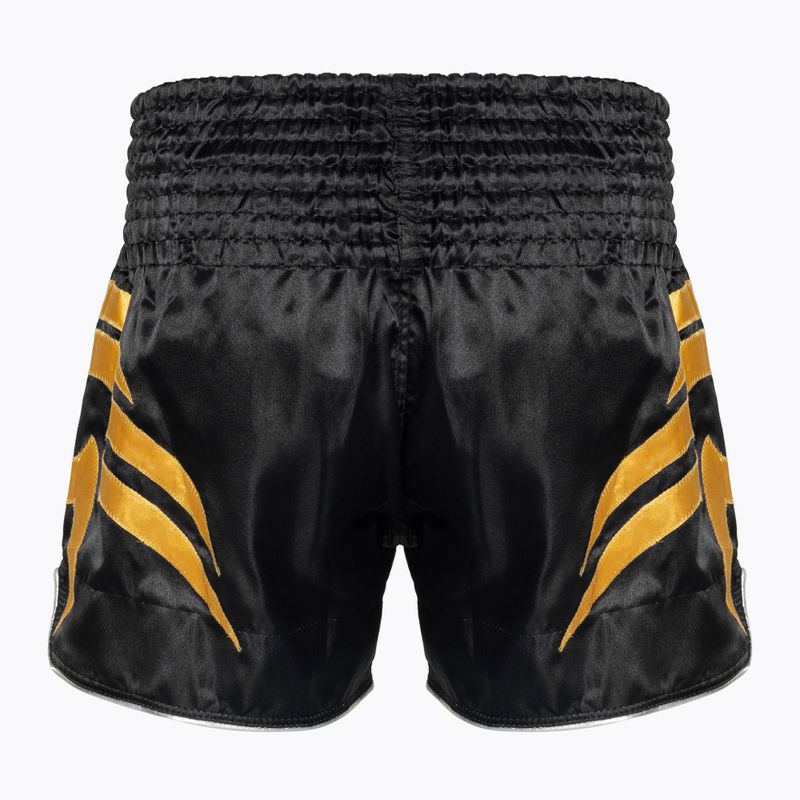 Žygio šortai Top King Kickboxing black/gold 2