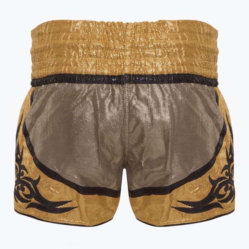Treniruočių šortai Top King Kickboxing yellow 2