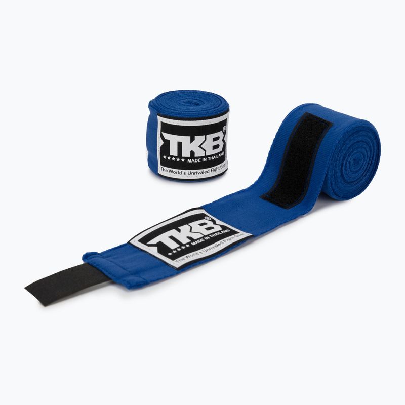 Top King bokso tvarsčiai mėlyni TKHWR-01-BU