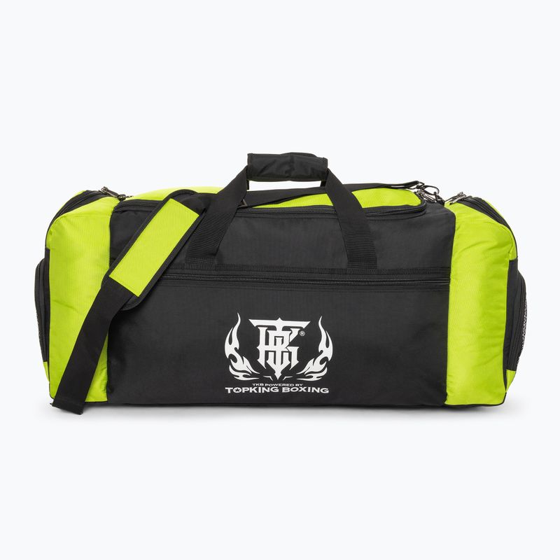 Treniruočių krepšys Top King Gym 110 l black/green