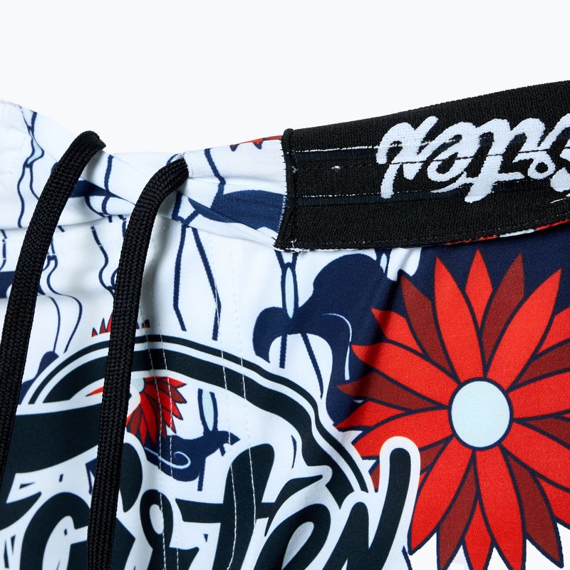 Fairtex MMA Fightshort Deep Passion spalvingi treniruočių šortai 5