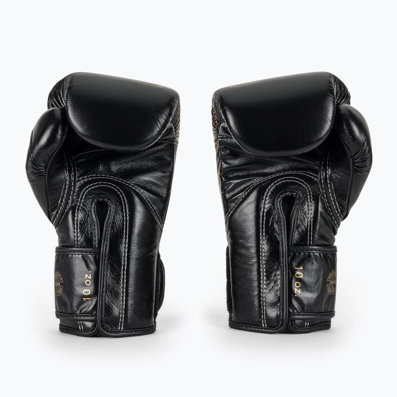 Bokso pirštinės Fairtex Glory Kickboxing Competition Training Boxing black/gold 3