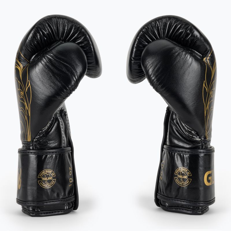 Bokso pirštinės Fairtex Glory Kickboxing Competition Training Boxing black/gold 4