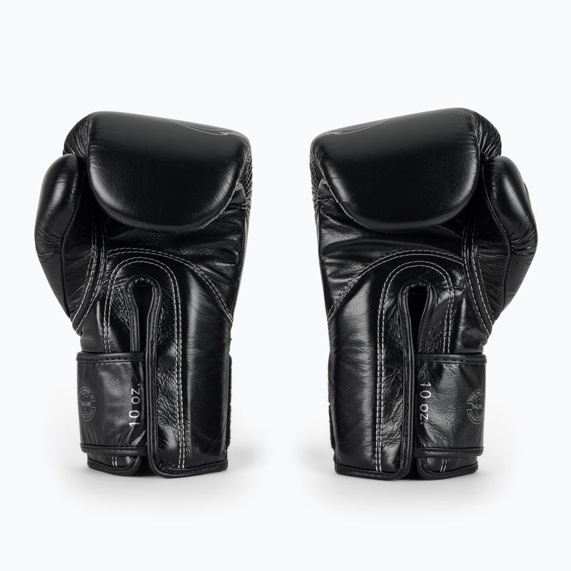 Bokso pirštinės Fairtex Glory Kickboxing Competition Training Boxing black/silver 3