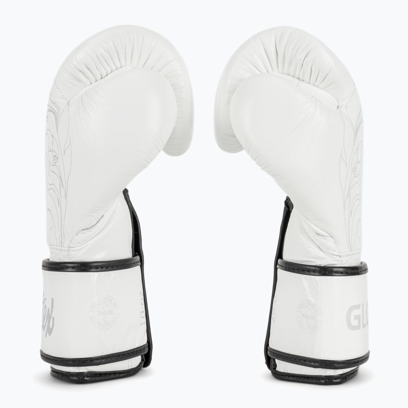 Bokso pirštinės Fairtex Glory Kickboxing Competition Training Boxing white 4