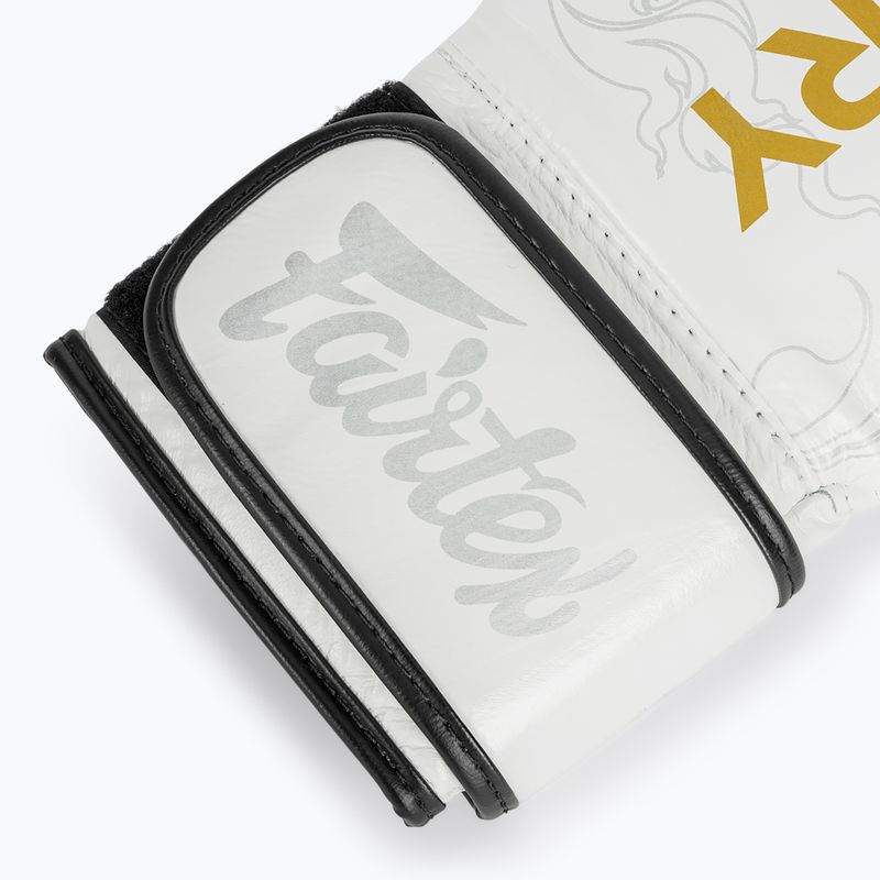 Bokso pirštinės Fairtex Glory Kickboxing Competition Training Boxing white 6