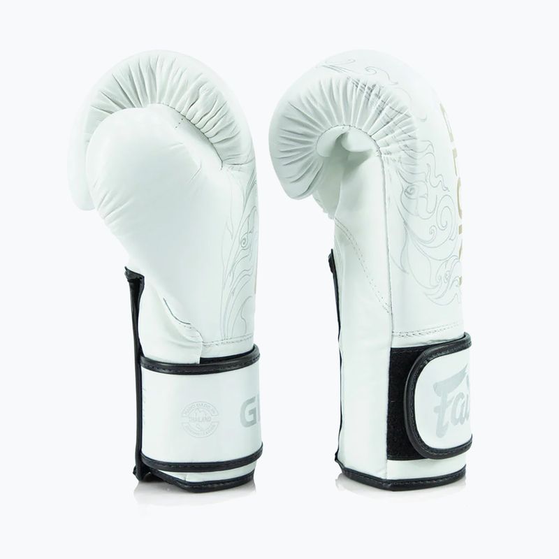 Bokso pirštinės Fairtex Glory Kickboxing Competition Training Boxing white 3
