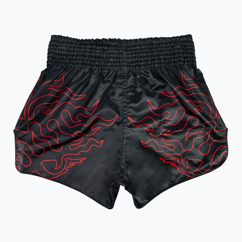 "Fairtex" Muay Thai treniruočių šortai BS1920 "Lava", juodi 2