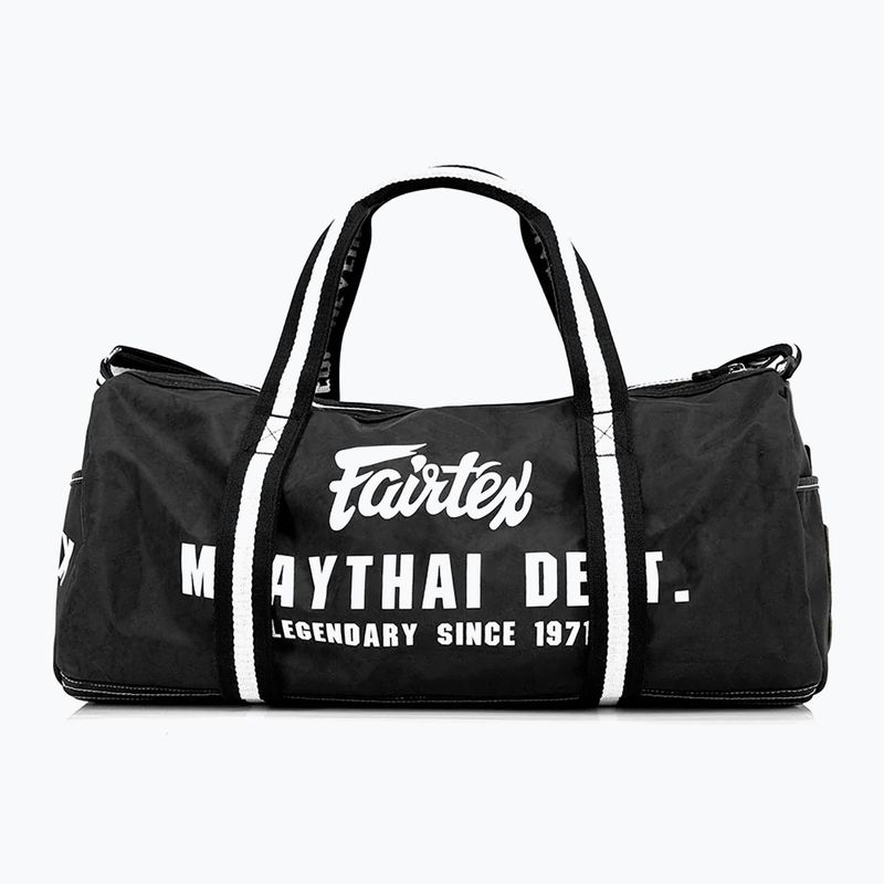 "Fairtex Barrel" treniruočių krepšys juodas