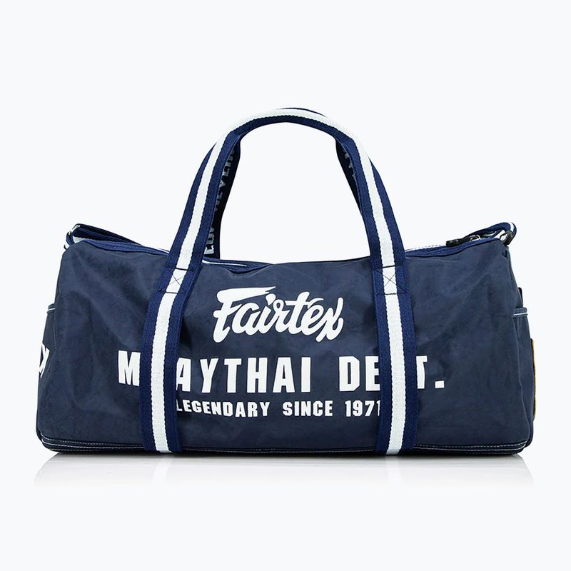 "Fairtex Barrel Bag" tamsiai mėlyna