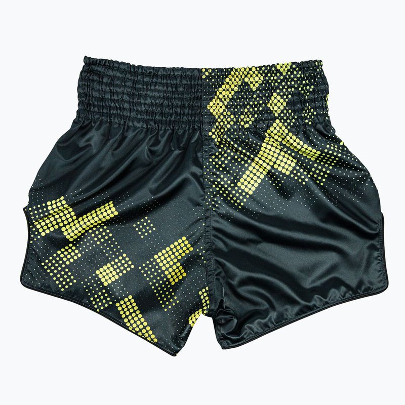 Treniruočių šortai Fairtex Muay Thai S1931 Heart of Gold black/gold 2