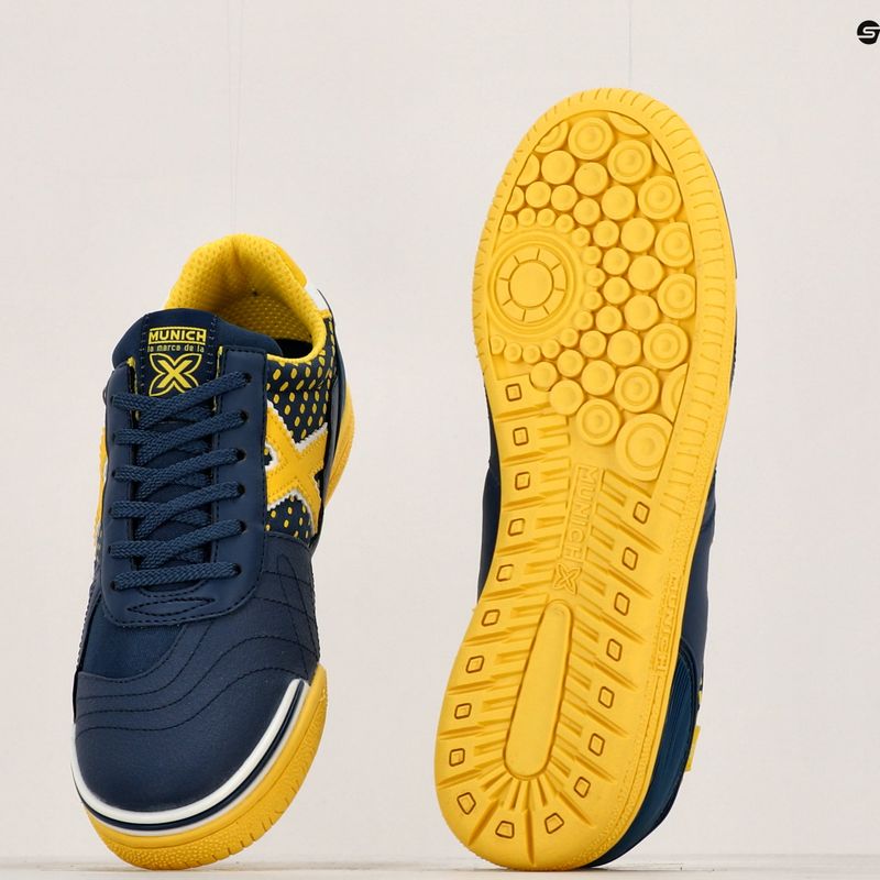 Vaikiški futbolo bateliai MUNICH G-3 Indoor azul 14