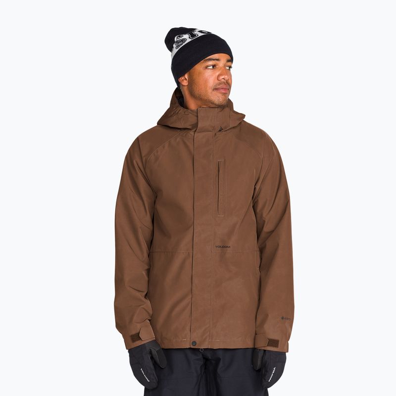 Vyriška sniego lenta striukė Volcom Dua Insulated Gore-Tex Jacket desert taupe