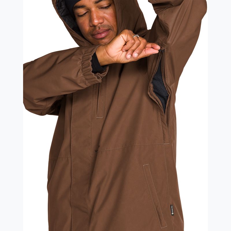 Vyriška sniego lenta striukė Volcom Dua Insulated Gore-Tex Jacket desert taupe 5