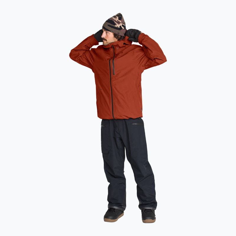 Vyriška sniego lenta striukė Volcom L Gore-Tex Jacket burnt orange 2