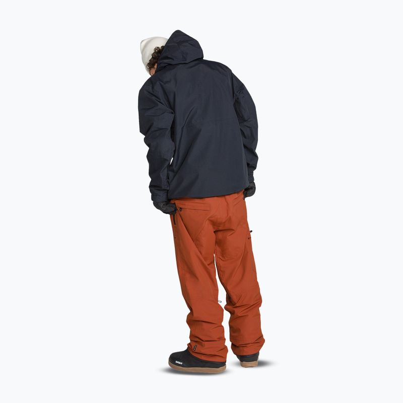 Vyrų snieglenčių kelnės Volcom L Gore-Tex Pant Burnt Orange 3
