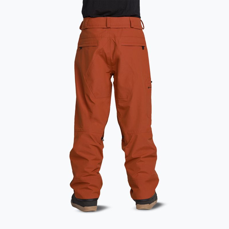 Vyrų snieglenčių kelnės Volcom L Gore-Tex Pant Burnt Orange 5