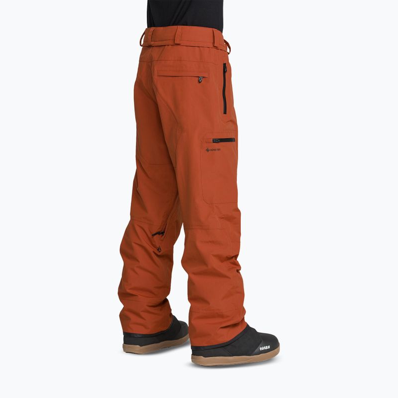 Vyrų snieglenčių kelnės Volcom L Gore-Tex Pant Burnt Orange 6