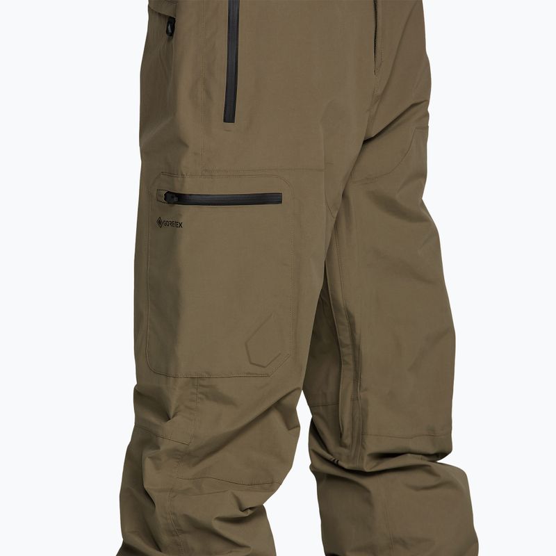 Vyrų snieglenčių kelnės Volcom L Gore-Tex Pant Teak 6