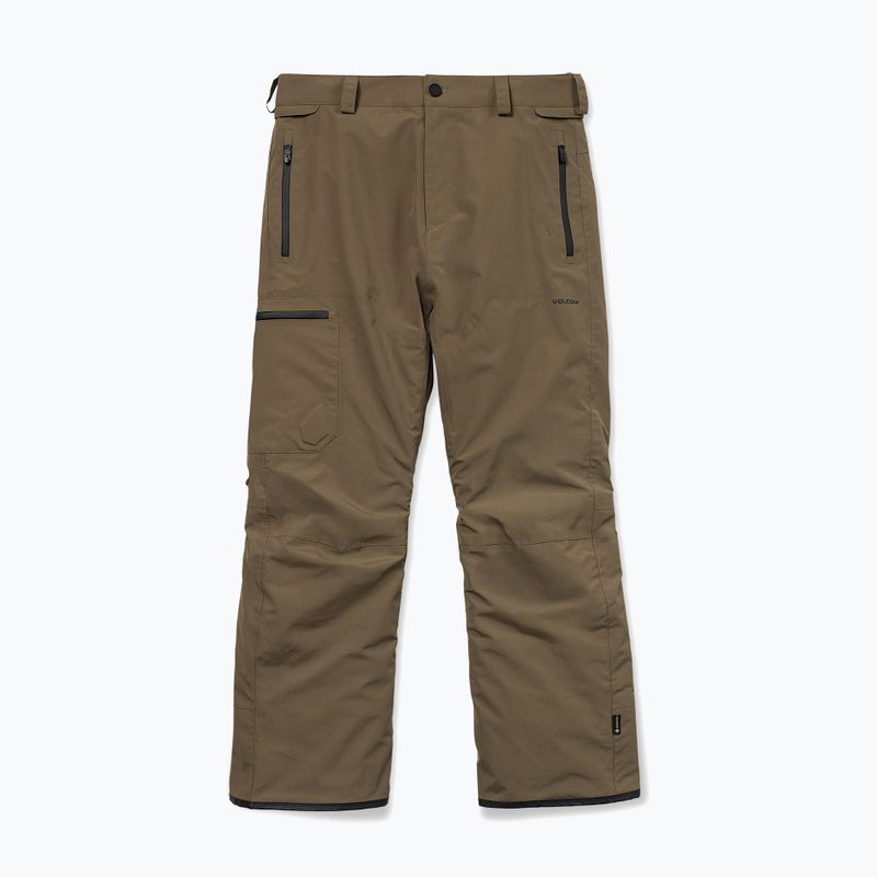 Vyrų snieglenčių kelnės Volcom L Gore-Tex Pant Teak 9