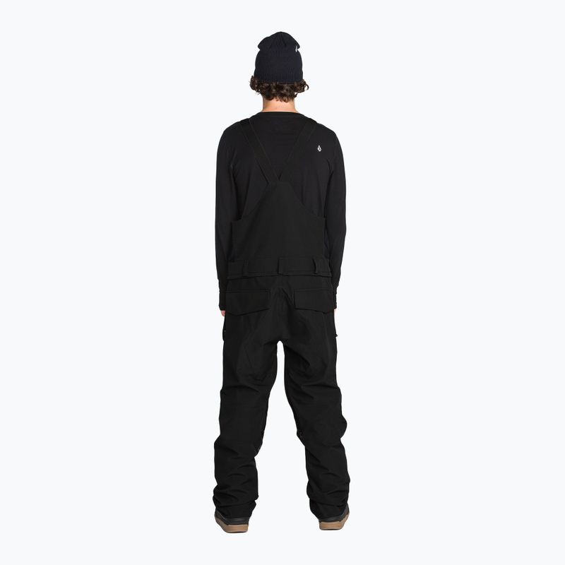 Vyrų snieglenčių kelnės Volcom Roan Bib Overall 2026 black 2