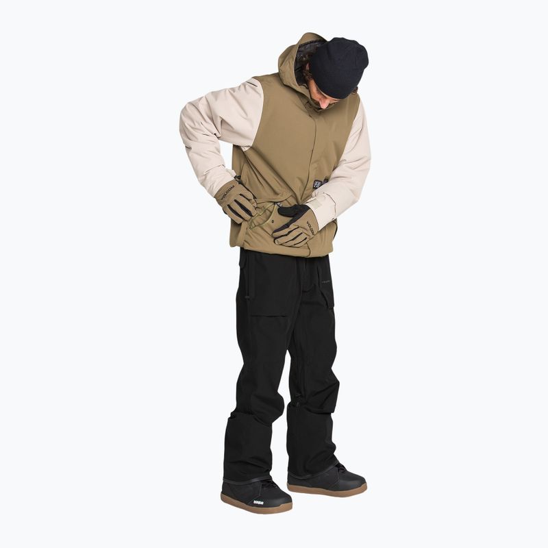 Vyrų snieglenčių kelnės Volcom Roan Bib Overall 2026 black 4