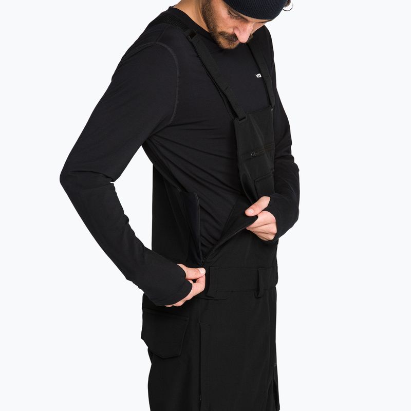 Vyrų snieglenčių kelnės Volcom Roan Bib Overall 2026 black 6