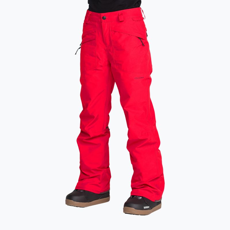 Moteriškos snieglenčių kelnės Volcom Kanyon Insulated Gore Pant bright cherry