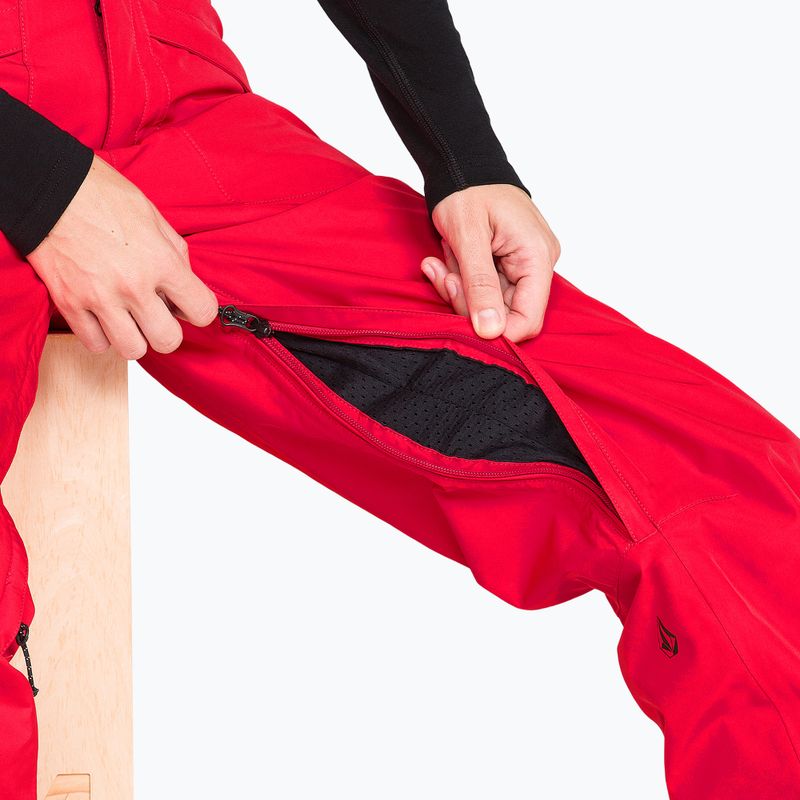Moteriškos snieglenčių kelnės Volcom Kanyon Insulated Gore Pant bright cherry 7