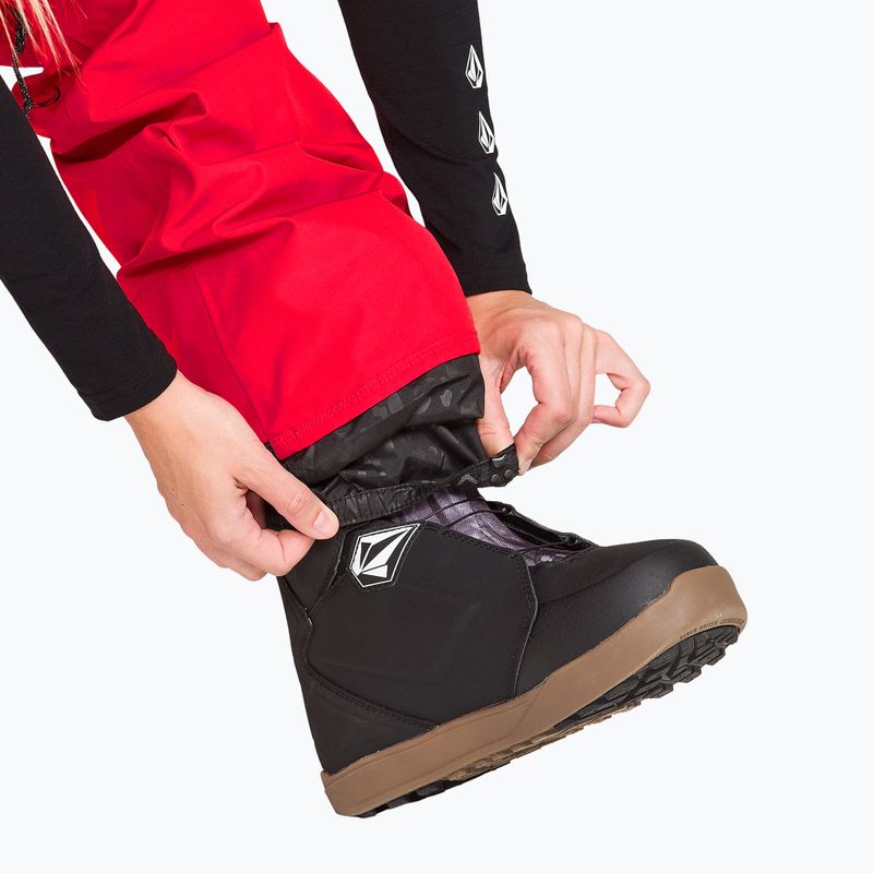 Moteriškos snieglenčių kelnės Volcom Kanyon Insulated Gore Pant bright cherry 8