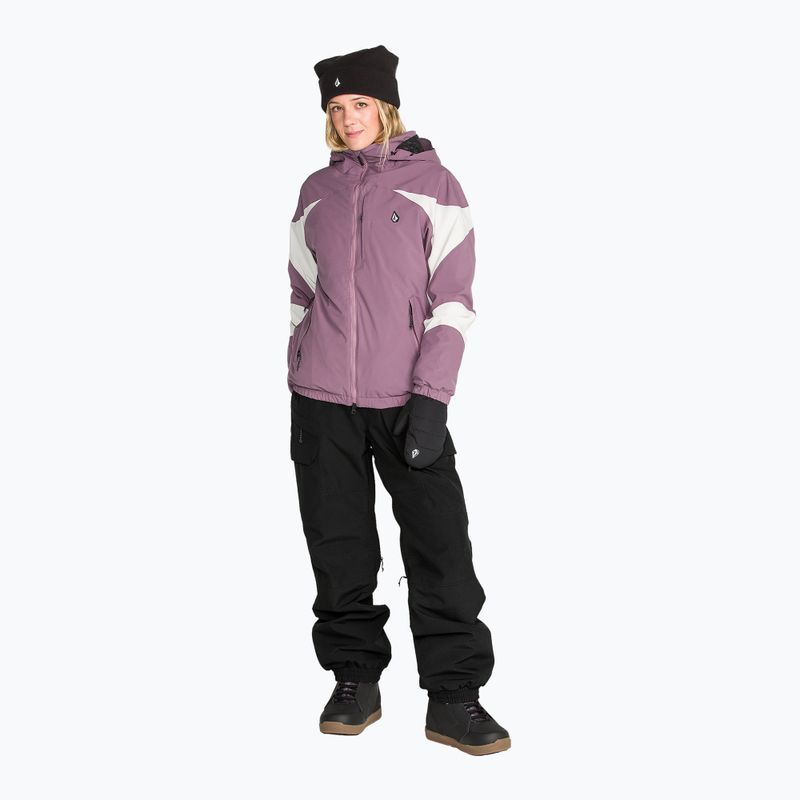 Moteriškos snieglenčių kelnės Volcom Crestron 3D Stretch Bib Overall black 4