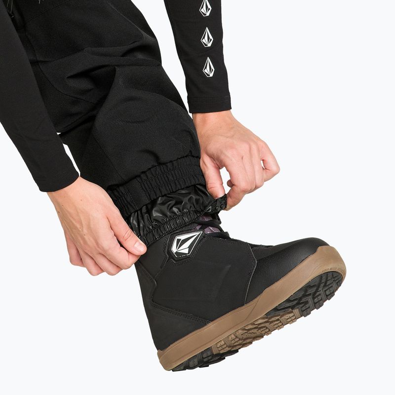Moteriškos snieglenčių kelnės Volcom Crestron 3D Stretch Bib Overall black 9